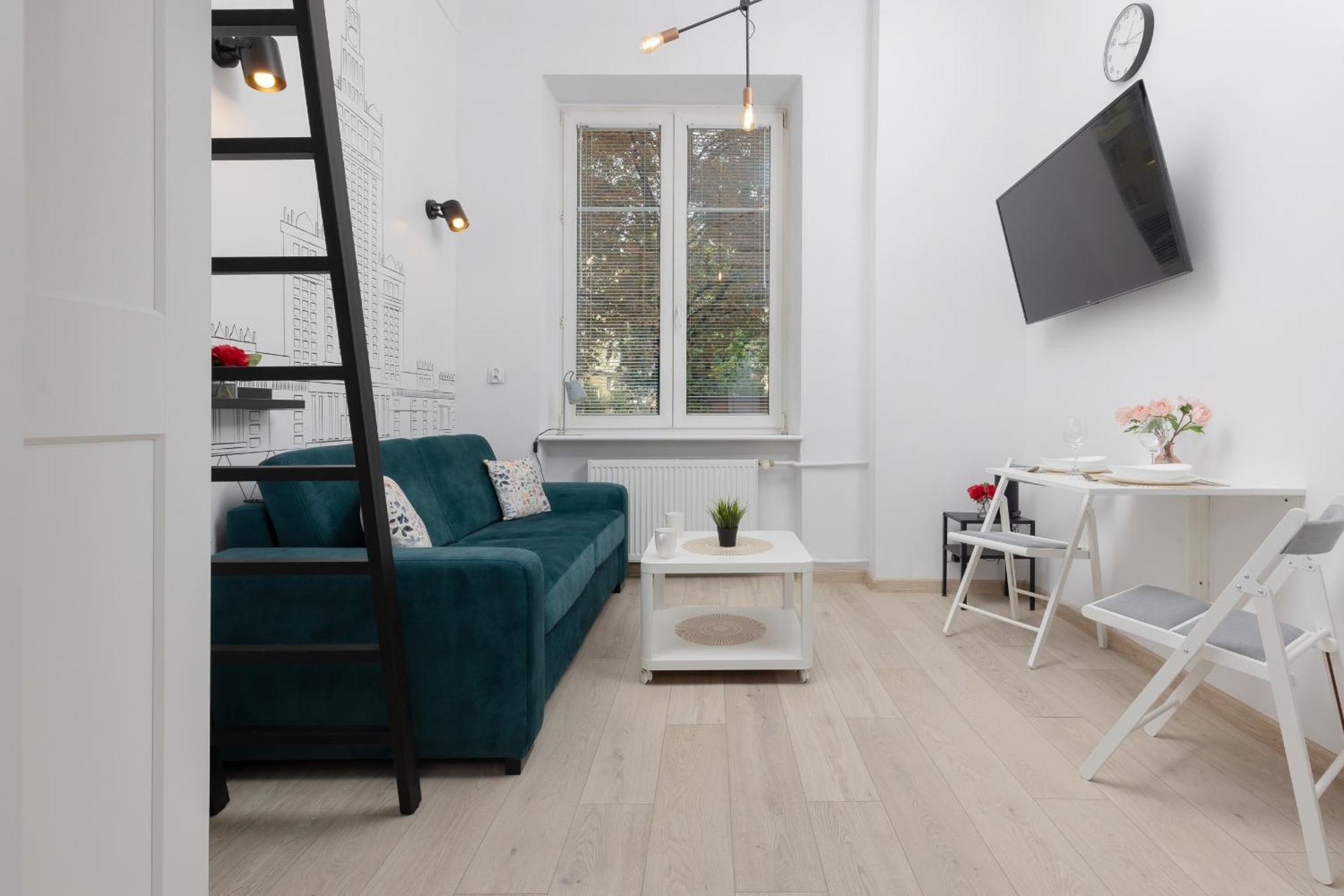 Aleja Wyzwolenia Studio with Mezzanine Warsaw Downtown by Noclegi Renters Экстерьер фото